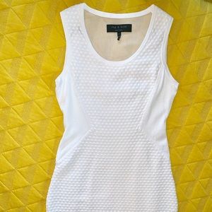 Rag and bone white dress